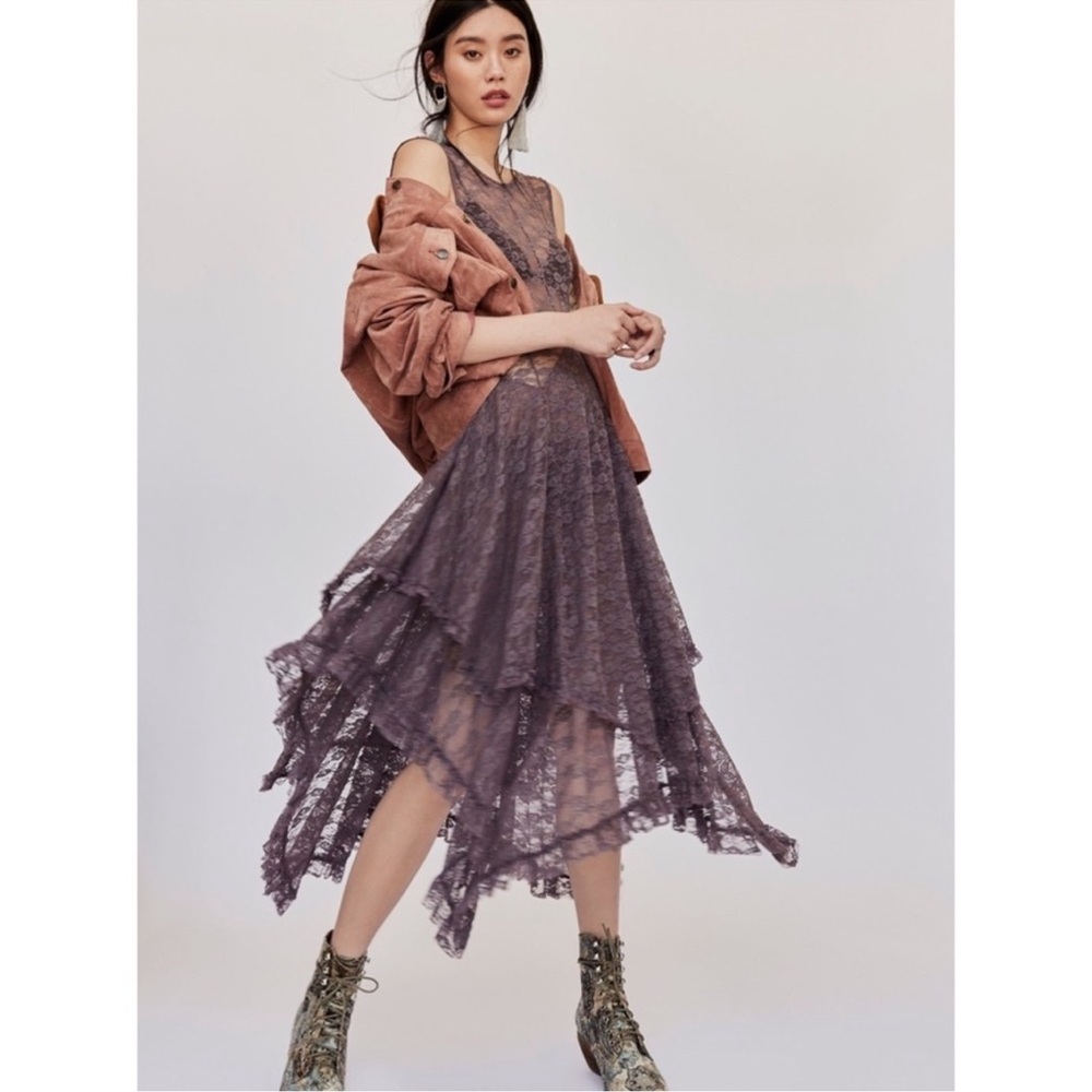 Sold💕 Free People French Court lace dress XS